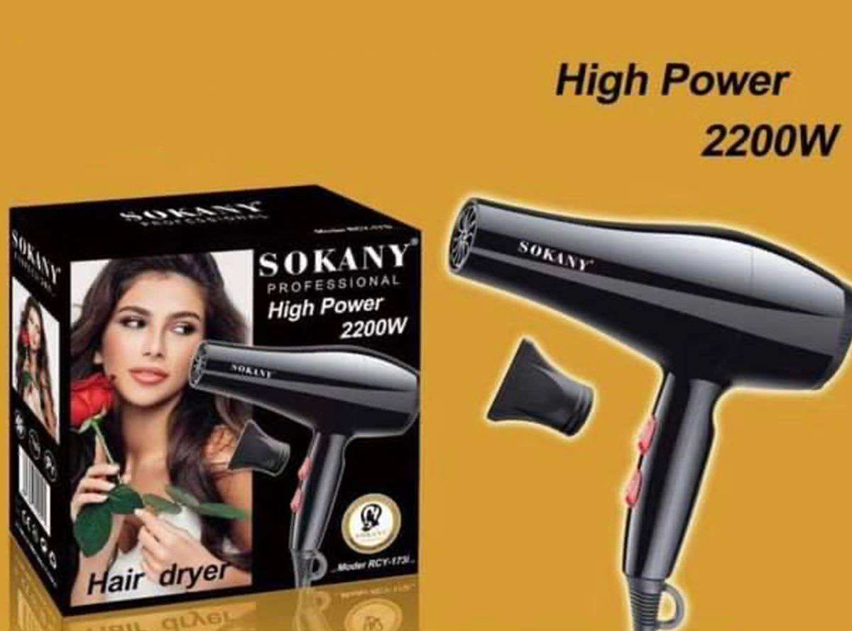 Sokany - High Power 2200W Professional Hair Dryer