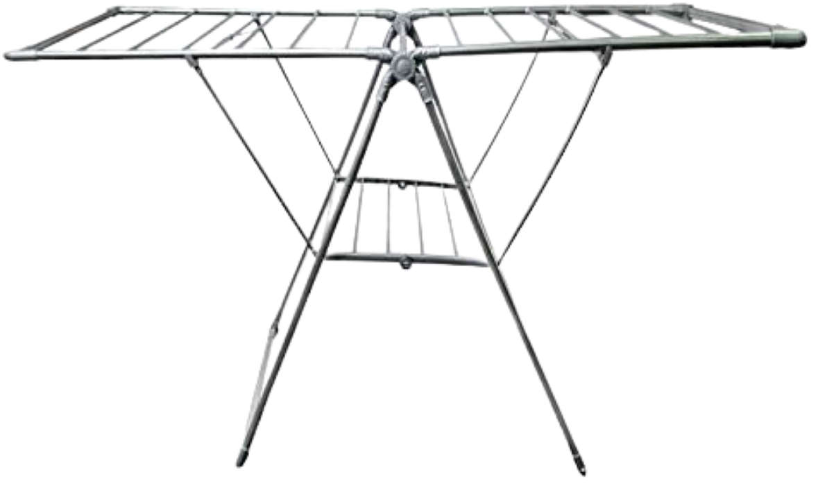 Grey Home Clothes Stand - Washing Line - Foldable Dryer
