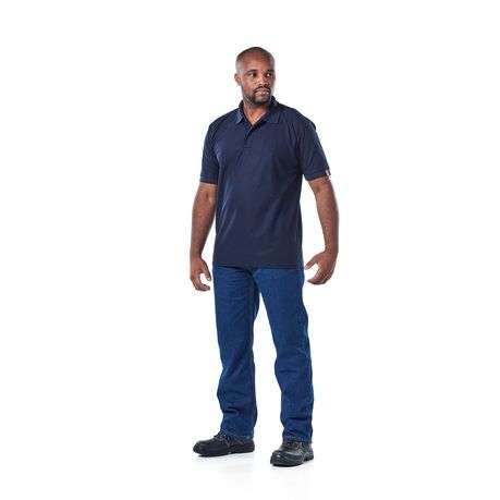 Dromex - 100% Polyester Golfer - Navy Blue - 5XL - Dromex - 100% Polyester Golfer - Navy Blue - 5XL