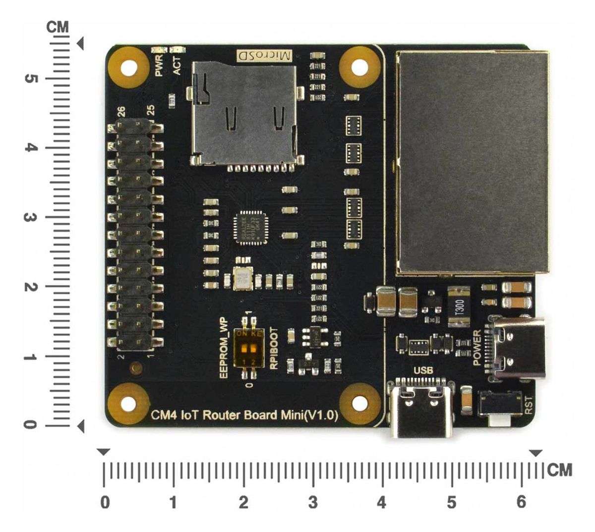 DFRobot (DFR0767) IoT Router Carrier Board, ARM, Cortex-A72,