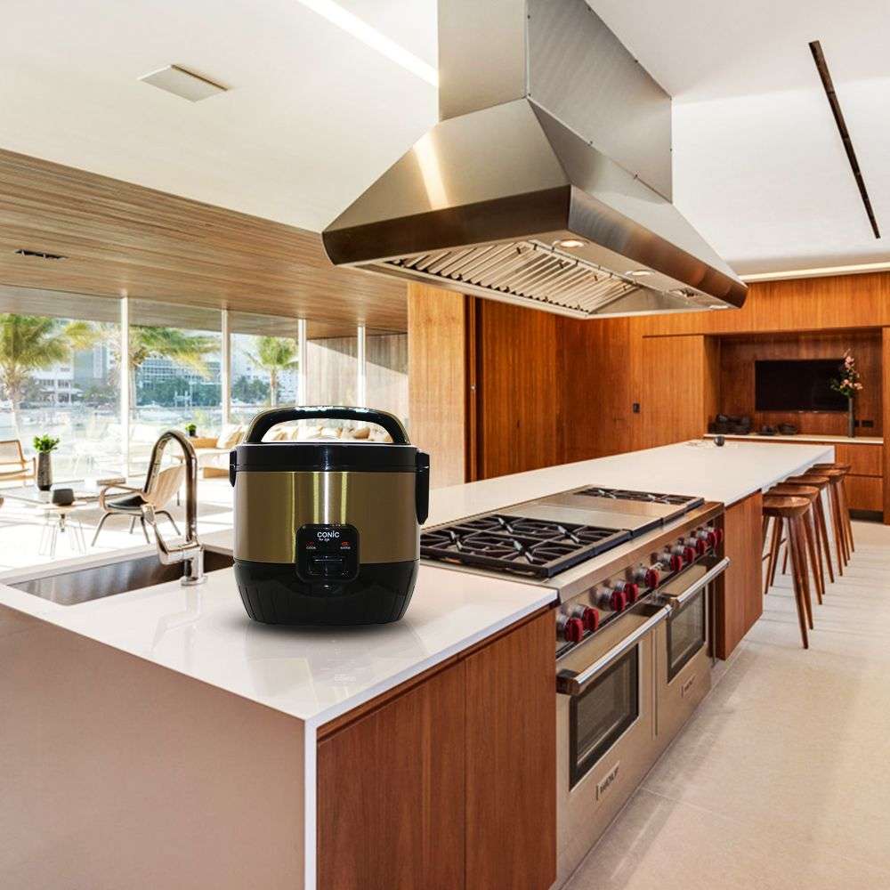 Conic 1.8 Litres Aluminium Automatic Rice Cooker (DISPLAY MODEL)
