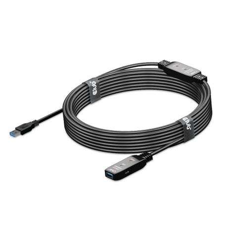 CLUB3D - CLUB - 3D USB 3.2 Active Repeater Cable - 10m - CLUB3D - CLUB - 3D USB 3.2 Active Repeat...