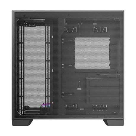 Antec - C8 ARGB E-ATX Dual Full Tower Gaming Chassis - Black - Antec - C8 ARGB E-ATX Dual Full To...