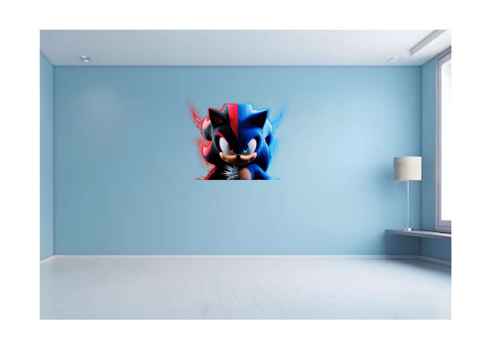 Sonic the Hedgehog Wall Vinyl