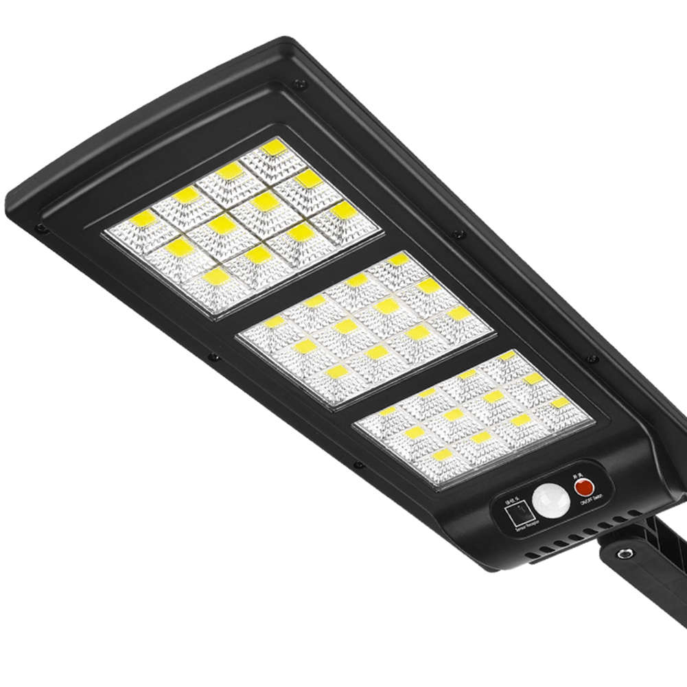 Motion Sensor Solar Powered Street Light Remote Control Street Lamp