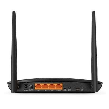Tp-Link - Archer 4G+ Cat6 AC1200 Wireless Dual Band Gigabit Router - Tp-Link - Archer 4G+ Cat6 AC...
