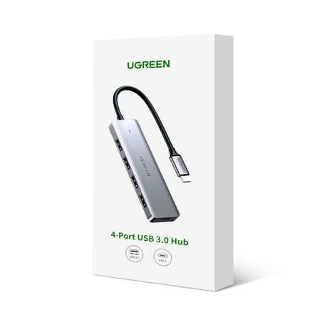 Ugreen - 4-in-1 Type-C Hub | USB 3.0 | Type-C - Ugreen - 4-in-1 Type-C Hub | USB 3.0 | Type-C