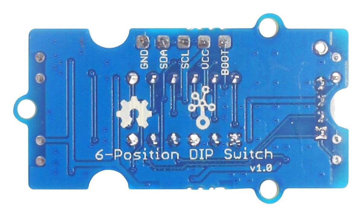 Seeed Studio (111020043) DIP Switch Board, with Cable, 6 Position
