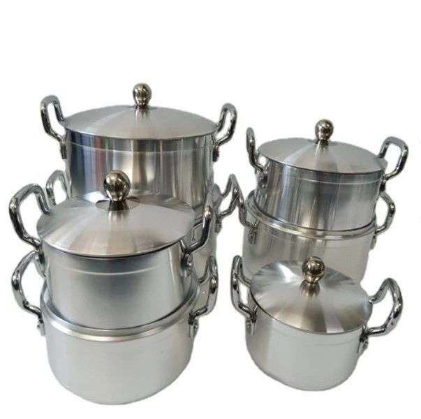 7 Piece Aluminum Cookware Set