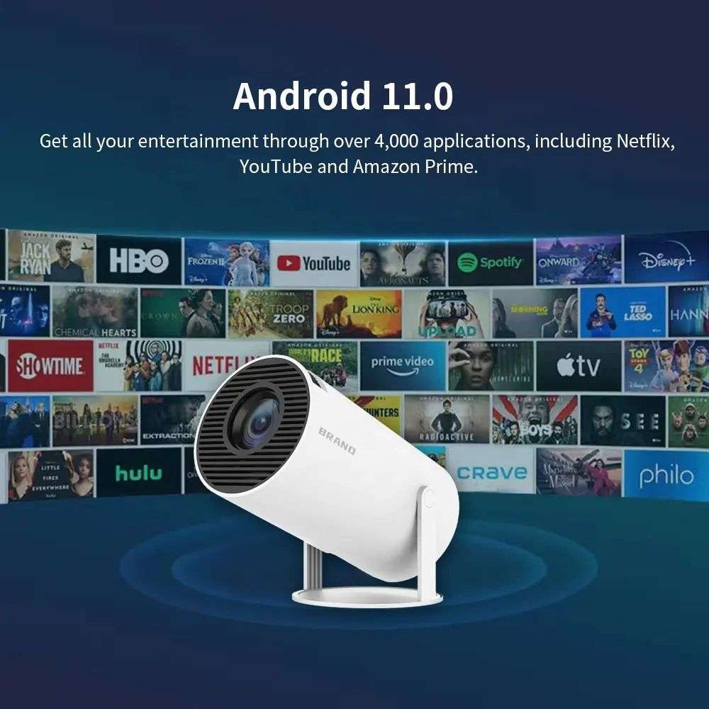 4K Smart LED Projector