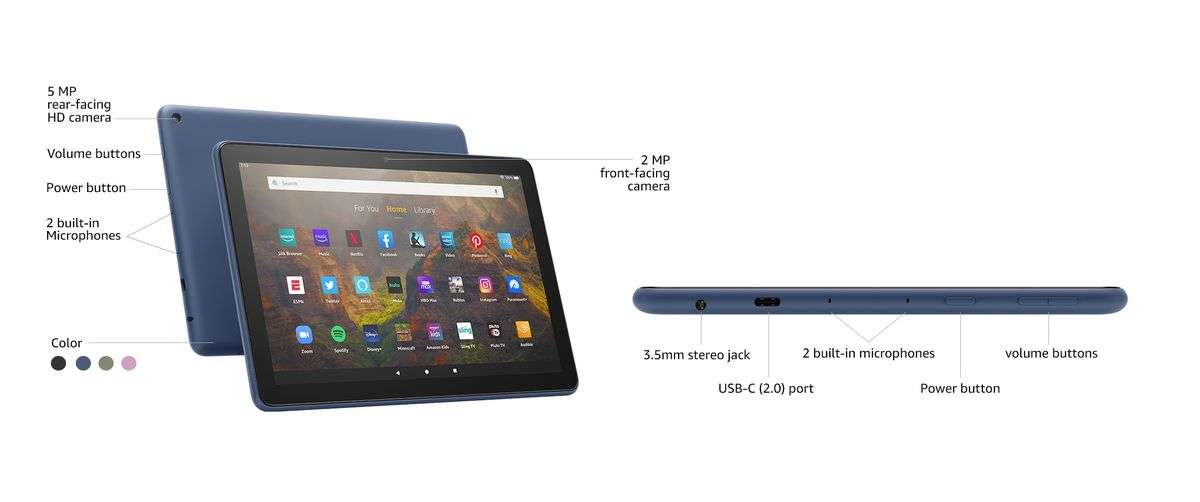 Amazon Fire Tablet HD10 Bundle