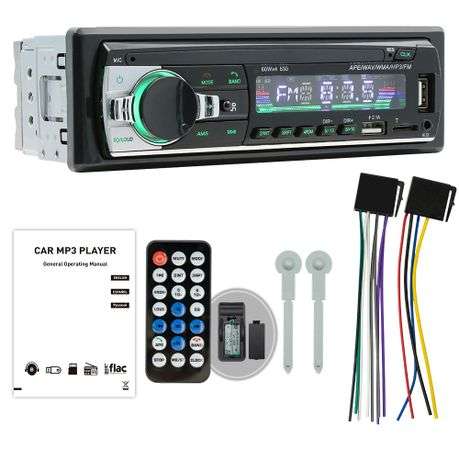 12V Bluetooth Car Stereo with FM Radio, USB, SD & AUX Playback