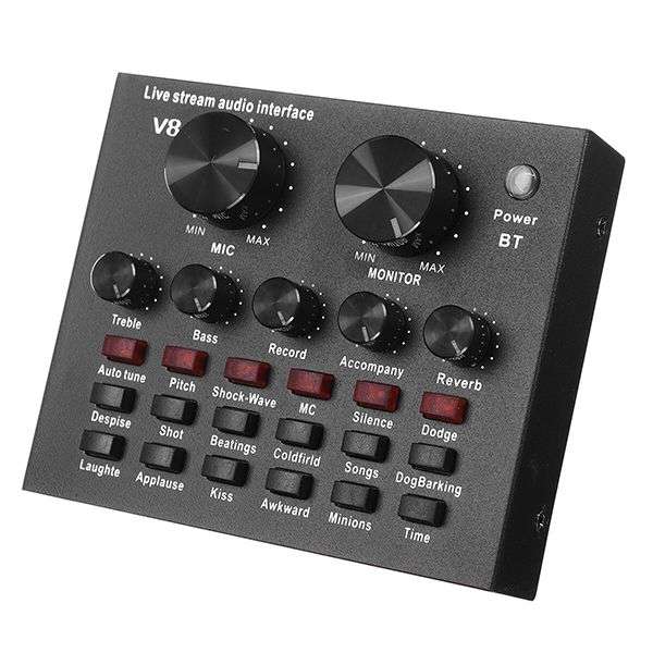 Singing Live Sound Card V8