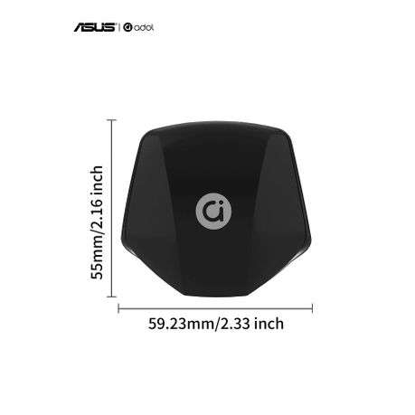 ASUS Adol - Wireless Touch Control Earbuds With Sound Isolation - Black