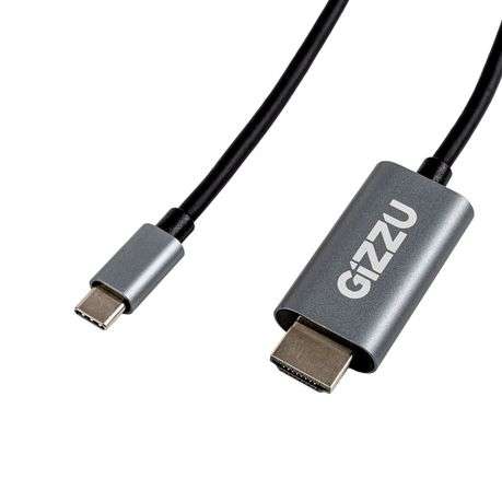 Gizzu - 4K60Hz Type-C to HDMI Cable 2m - Gizzu - 4K60Hz Type-C to HDMI Cable 2m