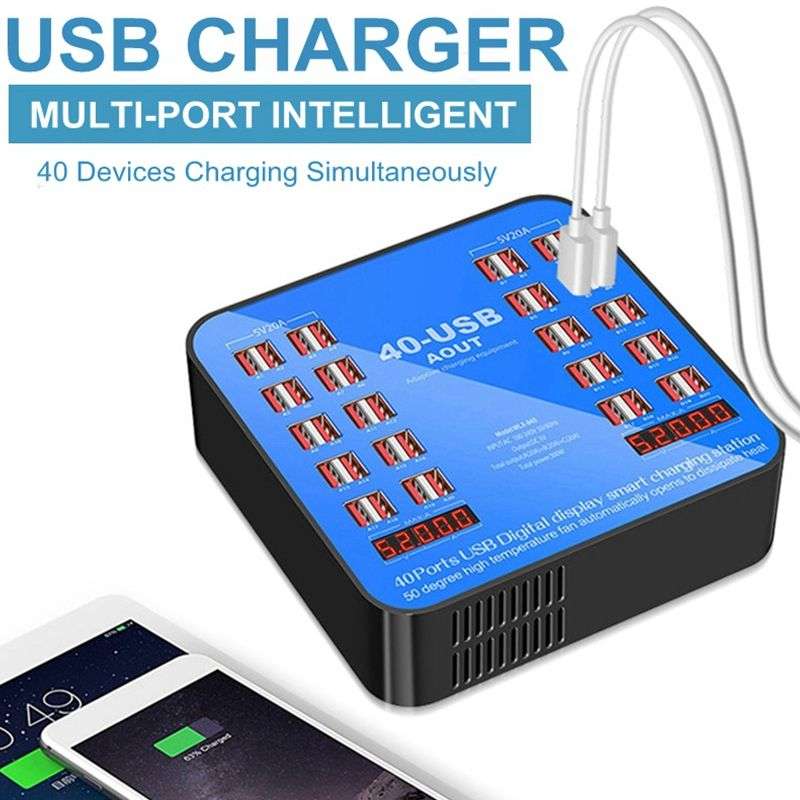 TG Smart 40 Ports USB Fast Charging Hub