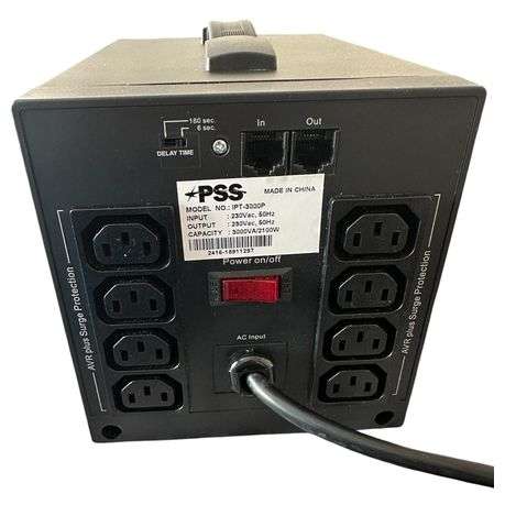 Automatic Voltage Regulator (AVR) - 3000VA (Open box)