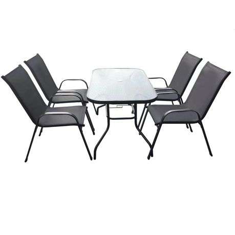 Seagull - 5 Piece KD Table and Chairs - Seagull - 5 Piece KD Table and Chairs