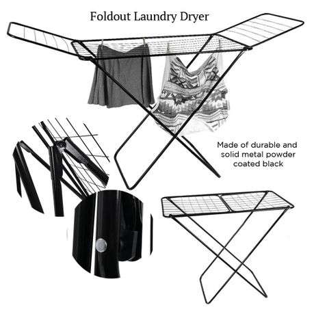 170 x 55 x 102cm Portable Folding Laundry Airer (PLEASE READ DESCRIPTION)