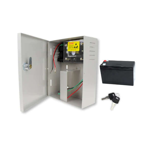 18 Channel 20Amp UPS Power Supply with Battery Back Up