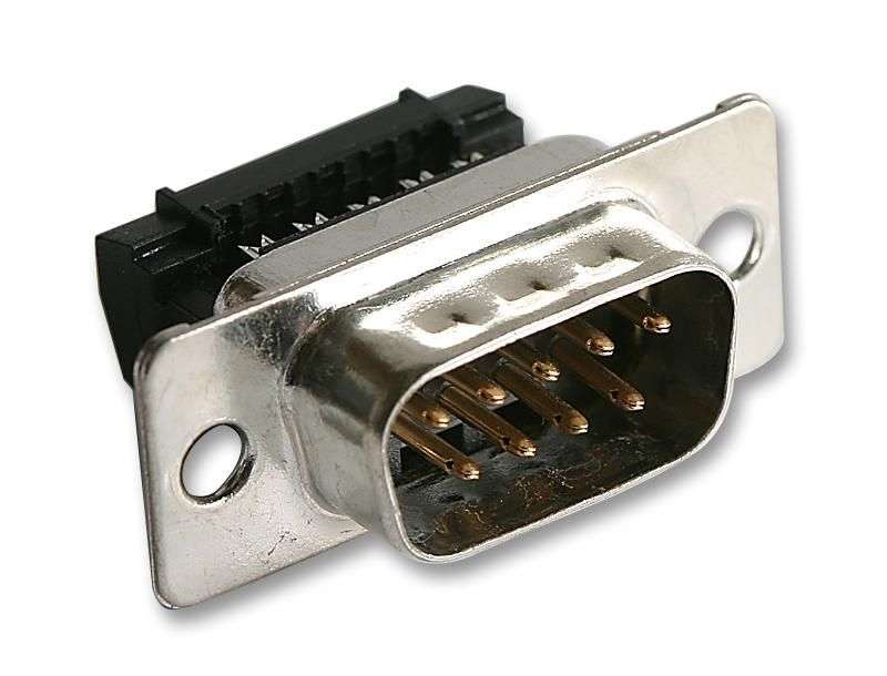 Multicomp Pro (MH10551) D Sub Connector, Plug, MH105, 9 Contacts