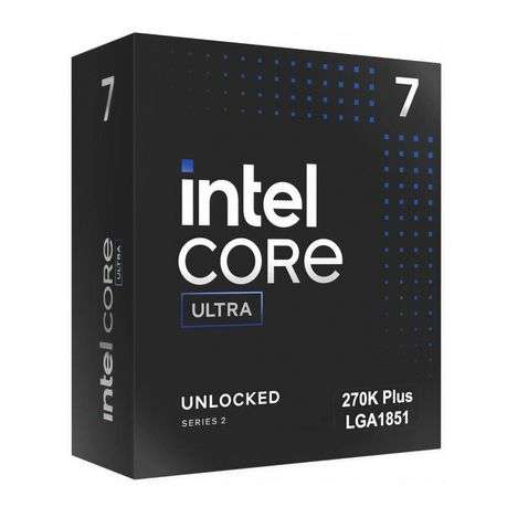 Intel - Core Ultra 7 270K Plus LGA1851 3.70GHz 24-Core CPU - Intel - Core Ultra 7 270K Plus LGA18...