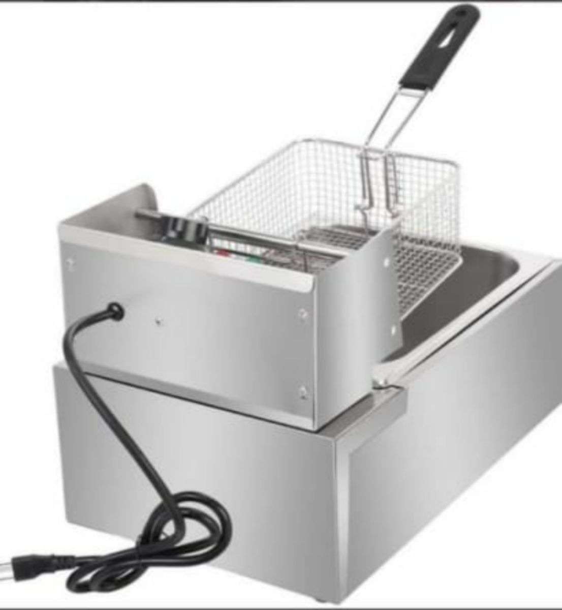 Delica 6L Stainless Steel Single Tank Electric Fryer (PLEASE READ DESCRIPTION)