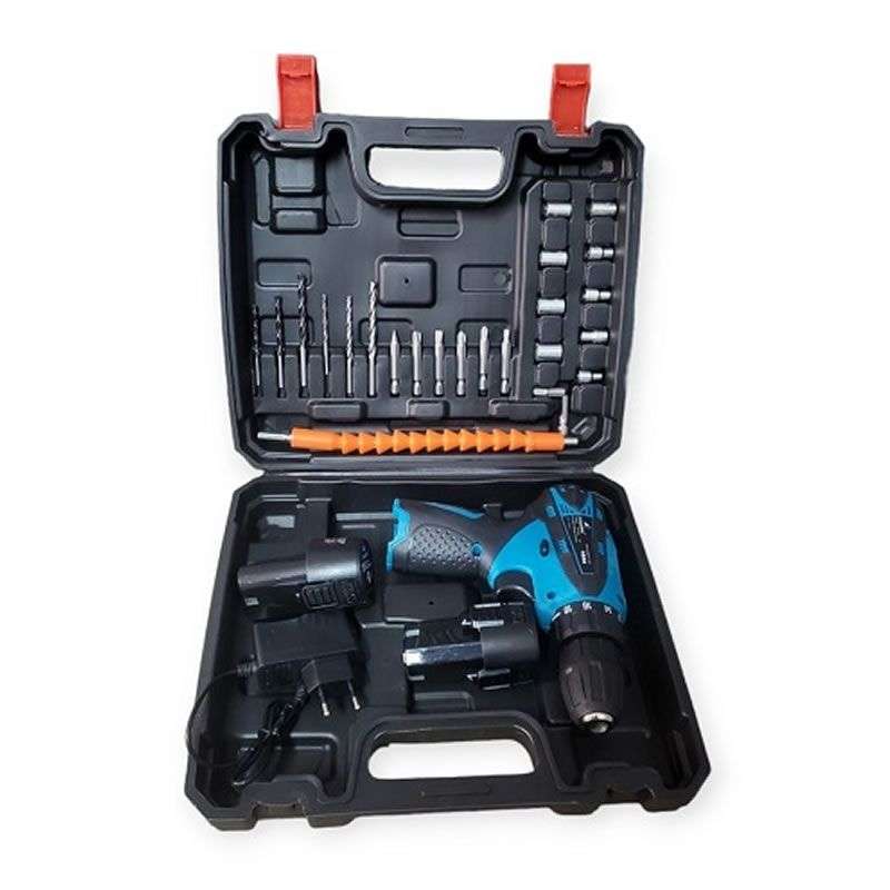 Electric Drill With 2 x 12V 4500mah Batteries