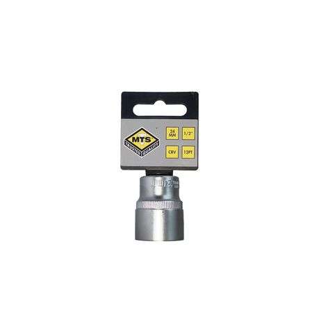 MTS - Socket 1/2" Bi Hex CRV - 24mm - MTS - Socket 1/2" Bi Hex CRV - 24mm