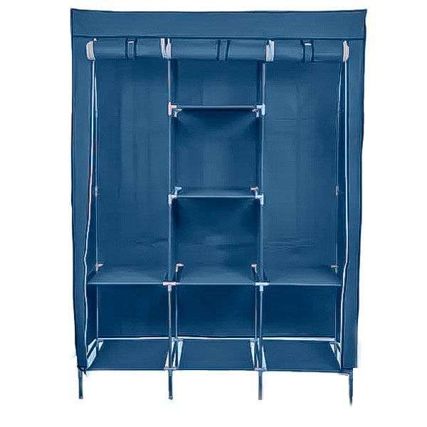Fabric Wardrobe Storage Rack/Organizer With Cover