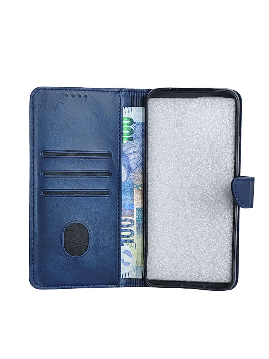 Huawei Nova Y62 Leather Flip Book cover with card Slot