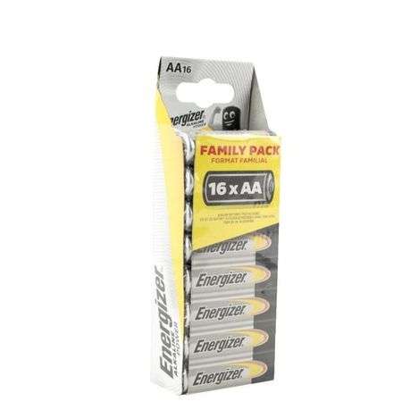 Energizer - 1.5v Power Alkaline AA Battery Pack 16 - Energizer - 1.5v Power Alkaline AA Battery P...