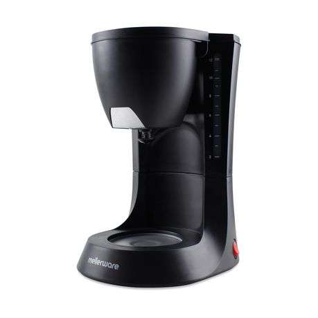 Mellerware - Coffee Maker Drip Filter Plastic Black 12Cup 680W "Treviso" - Mellerware - Coffee Ma...