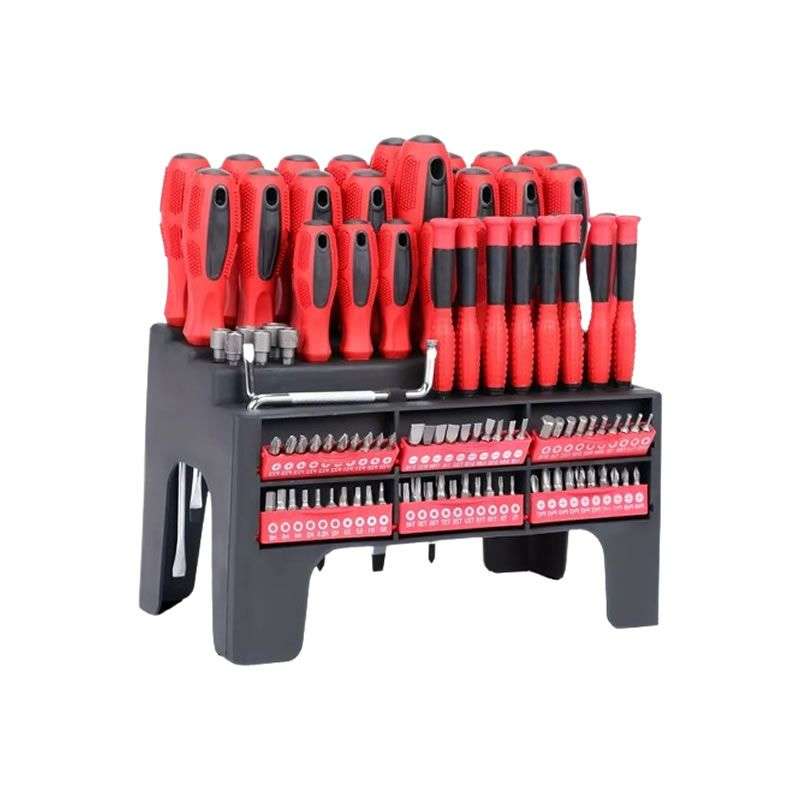 100 Pc Magnet Screwdriver & CR-V Bit Set