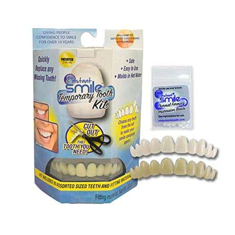 Cut and Use Denture Teeth Repair Kit with Filling Glue