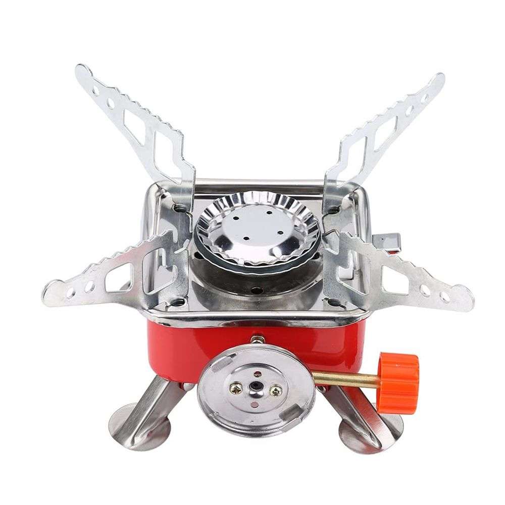 Foldable Ultralight Square Camping Stove for Camping & Hiking