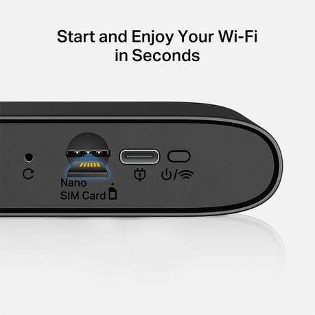 Mercusys - MT110 4G LTE Mobile Wi-Fi - Mercusys - MT110 4G LTE Mobile Wi-Fi