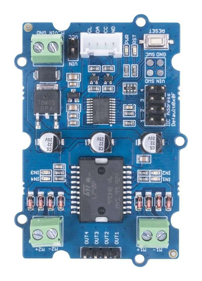 Seeed Studio (105020093) Motor Driver Board, with Cable, 6V to 12V DC