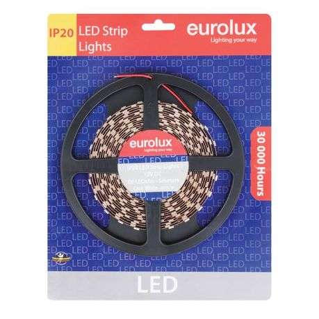 Eurolux - Cool White 5m LED Strip - Eurolux - Cool White 5m LED Strip