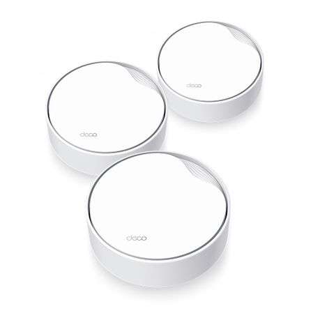 Tp-Link - Decox50-PoE-3 AX3000 Whole Home Mesh Wi-Fi 6 System With PoE - Tp-Link - Decox50-PoE-3 ...