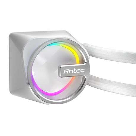 Antec - Skeleton 360 ARGB AIO CPU Liquid Cooler - White - Antec - Skeleton 360 ARGB AIO CPU Liqui...