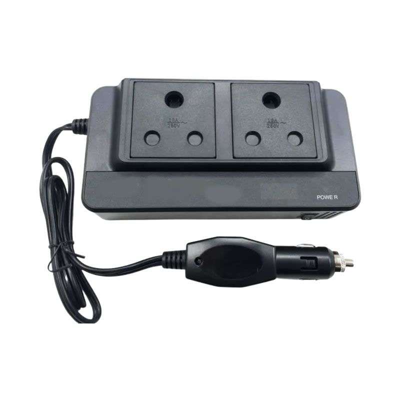 300W Car Power Inverter DC 12V to 220V AC with 4 USB Charger Ports Q-CC8300