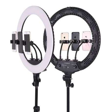 18` LED Changing Colour Ring Light with Stand (DISPLAY MODEL)