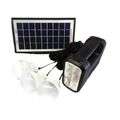 GD-8017A Solar Home Lighting System with 3 Led Bulbs