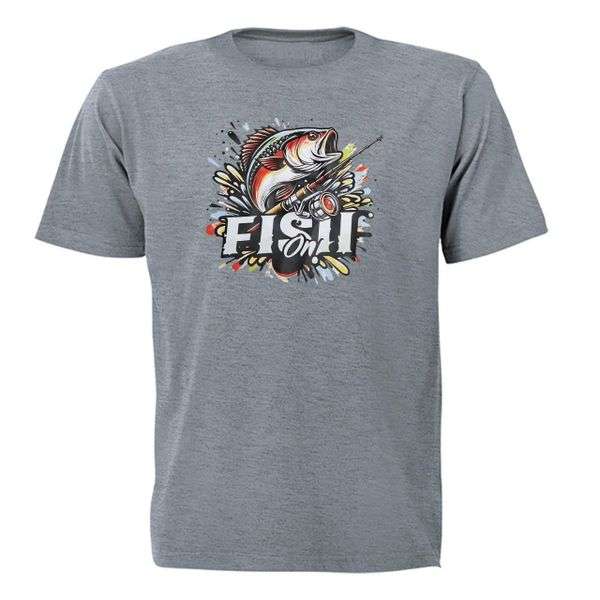 DTF Printed T Shirt Fish On