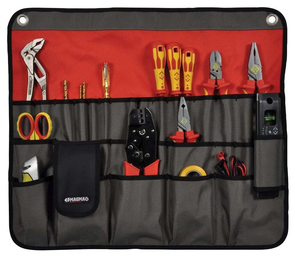 CK Tools MA2718 Tool Roll Carry Case