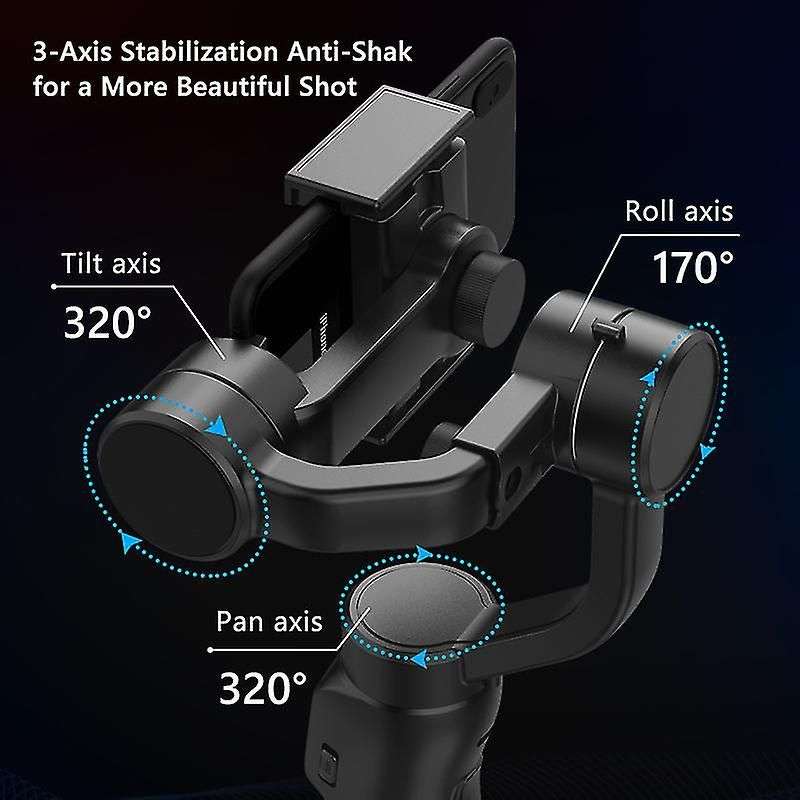 3-Axis Wireless Handheld Gimble Mobile Phone Stabilizer