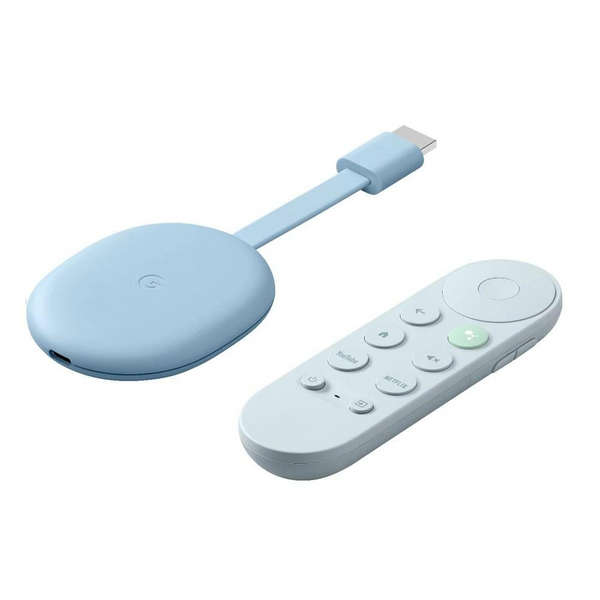 Google - Chromecast 4k with Google TV - Sky