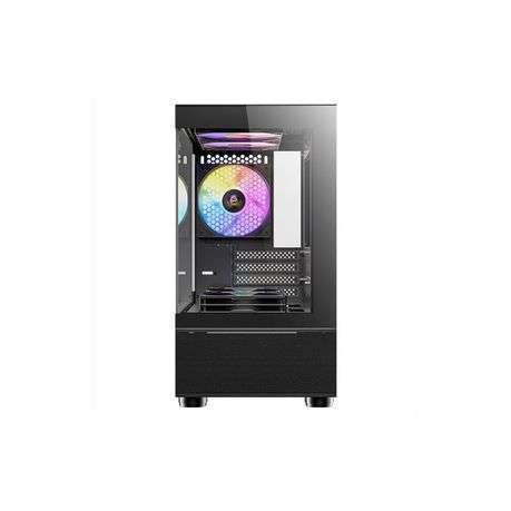 Antec - CX200M Elite Micro-ATX | ITX ARGB Mini-Tower Gaming Chassis - Black - Antec - CX200M Elit...