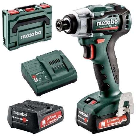 Metabo - Impact Driver (Cordless) Powermaxx SSD 12 BL (601115500) - Metabo - Impact Driver (Cordl...